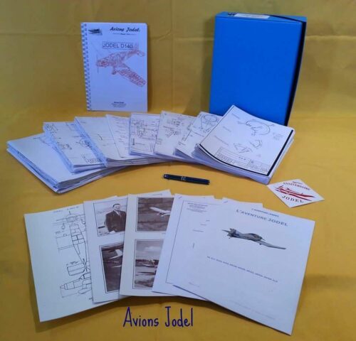 LIASSE DE PLANS JODEL D18/D19 AVION ET ULM