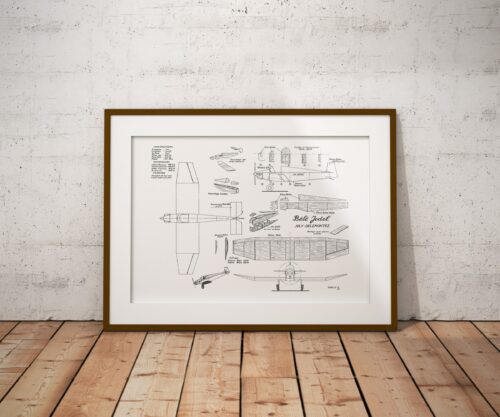 AFFICHE PLAN MAQUETTE D9