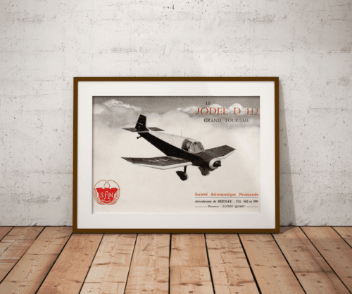 AFFICHE JODEL D112 GRAND TOURISME
