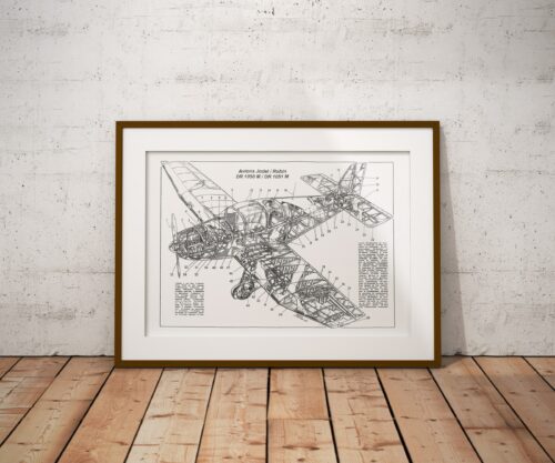 affiche ecorche dr1050 dr1051m