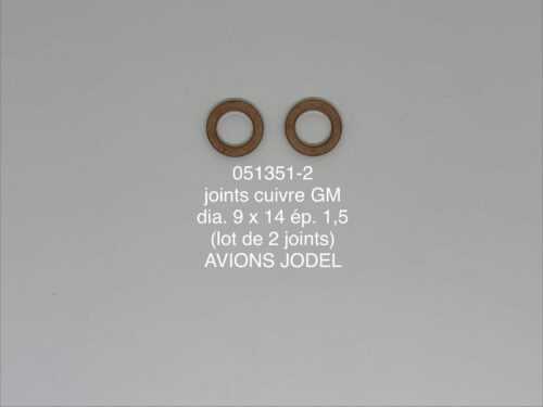 jeu de 2 joints cuivre gm