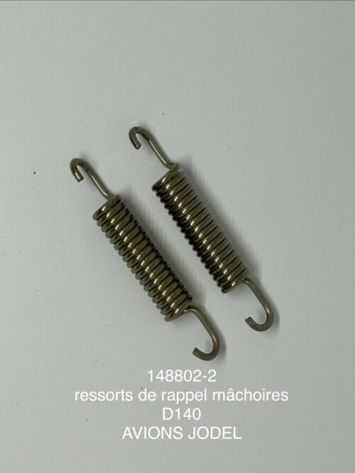 jeu de 4 ressorts de rappel mÂchoires de frein jodel d140