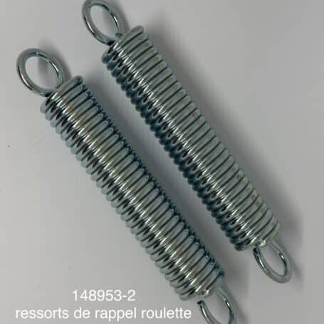 jeu de 2 ressorts de rappel conjugaison roulette jodel d140