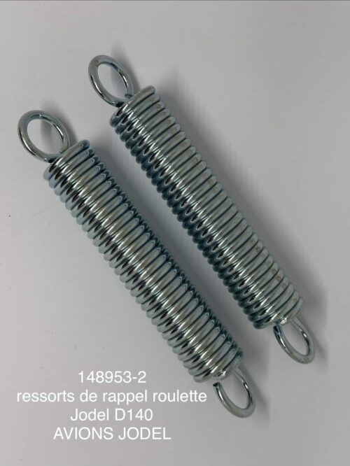 jeu de 2 ressorts de rappel conjugaison roulette jodel d140