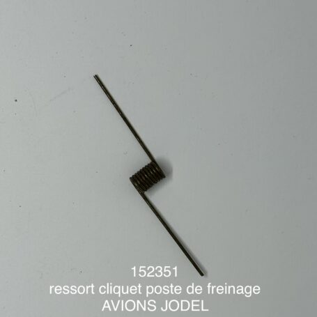 jeu de 3 ressorts cliquets poste de freinage avions jodel et dÉrivÉs