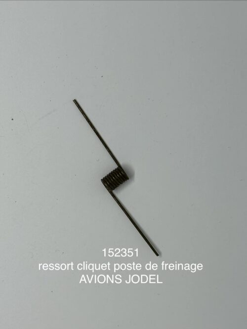 jeu de 3 ressorts cliquets poste de freinage avions jodel et dÉrivÉs