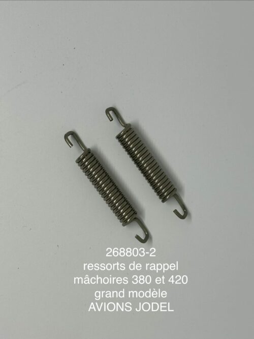 jeu de 2 ressorts de rappel mÂchoires de frein grand modÈle