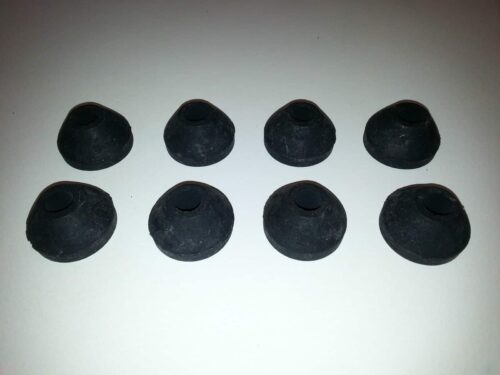 jeu de 8 silentblocs coniques moteur avion lycoming