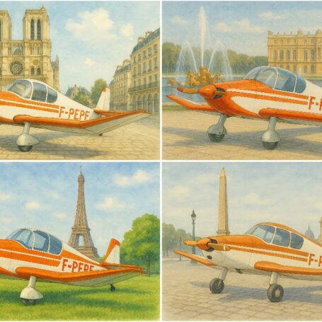 4 sets nos "jodel" a paris sÉrie n° 1