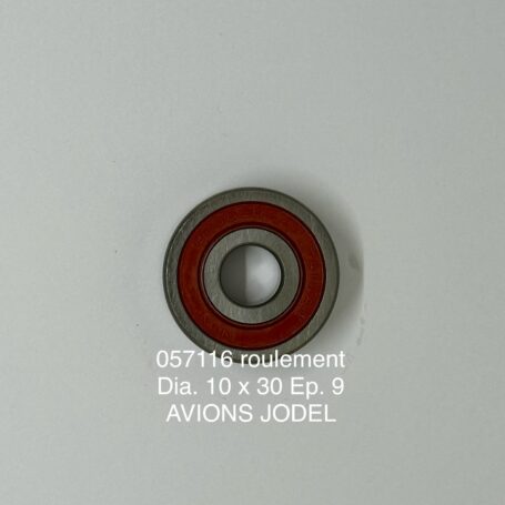 057116 roulement dia. int. 10 dia. ext. 30 ep 9 mm