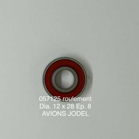 057125 roulement dia. int. 12 dia. ext. 28 ep 8 mm