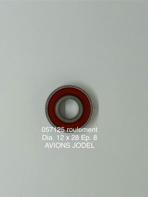 057125 roulement dia. int. 12 dia. ext. 28 ep 8 mm