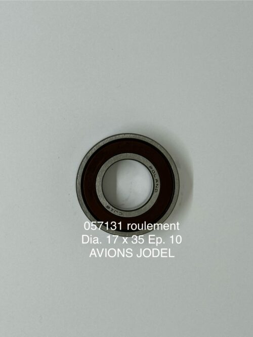 057130 roulement dia. int. 17 dia. ext. 35 ep 10 mm
