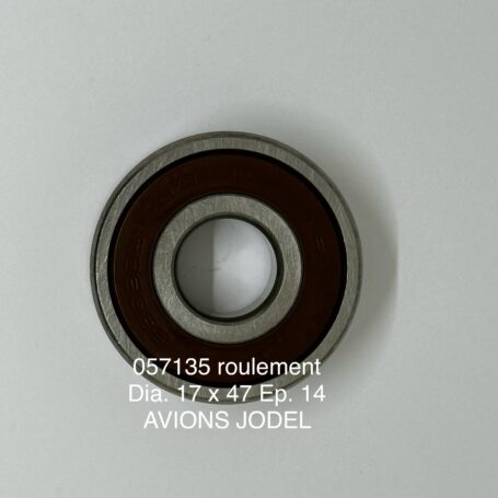 057135 roulement dia. int. 17 dia. ext. 47 ep 14 mm