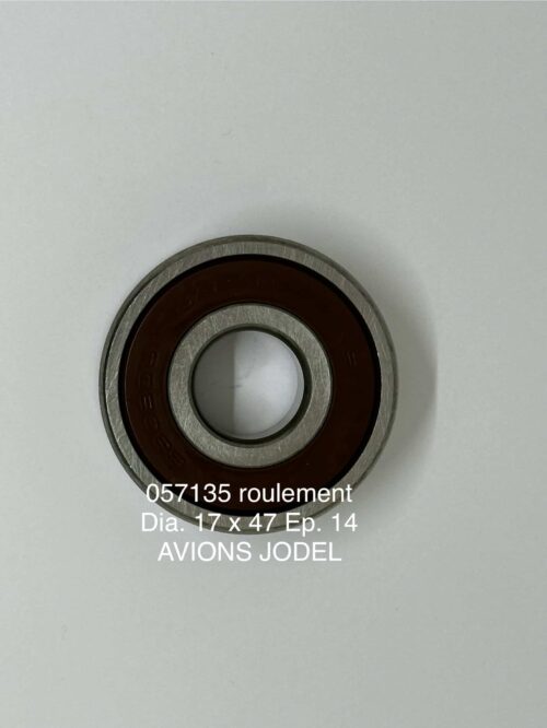 057135 roulement dia. int. 17 dia. ext. 47 ep 14 mm