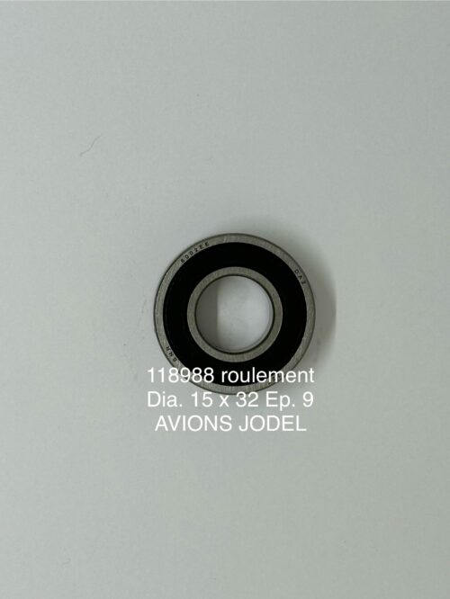 118988 roulement dia. int. 15 dia. ext. 32 ep. 9 mm