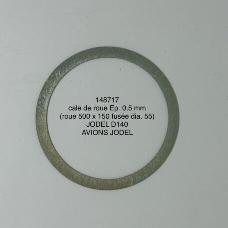 148717 cale de roue 500 / 150 ep. 0.5 mm d140