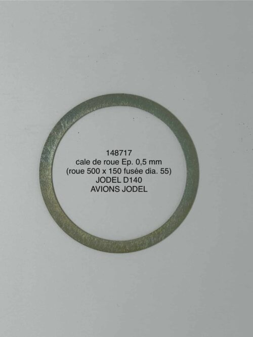 148717 cale de roue 500 / 150 ep. 0.5 mm d140