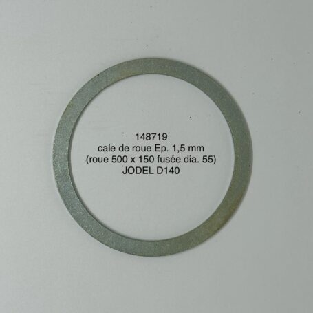 148719 cale de roue 500 / 150 ep. 1.5 mm d140