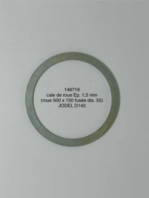148719 cale de roue 500 / 150 ep. 1.5 mm d140