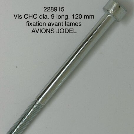 vis chc 9 x 120 fixation avant lames dr220/ dr221 / dr250