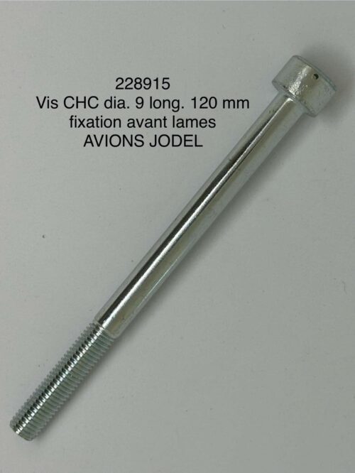 vis chc 9 x 120 fixation avant lames dr220/ dr221 / dr250