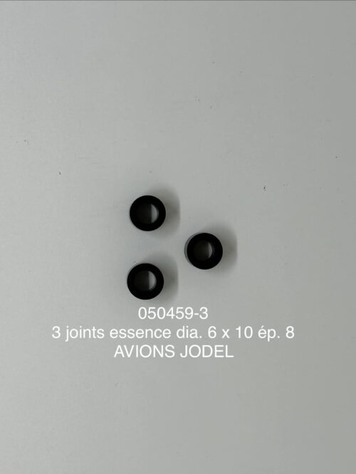 joint essence dia. 6 x 10 ep. 8 mm lot de 3