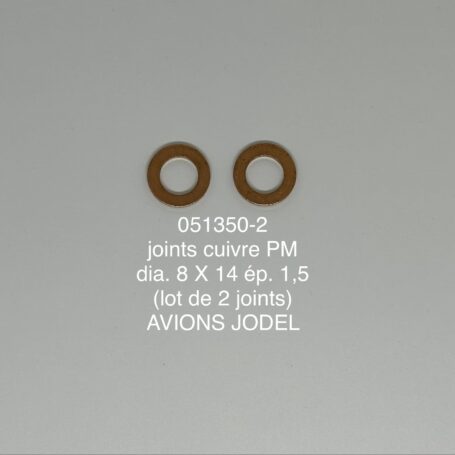 jeu de 2 joints cuivre pm