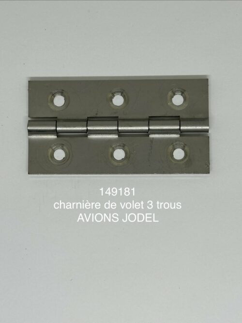 charniere de volet 3 trous