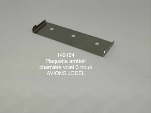 plaquette arrÊtoir charniÈre volet 3 trous