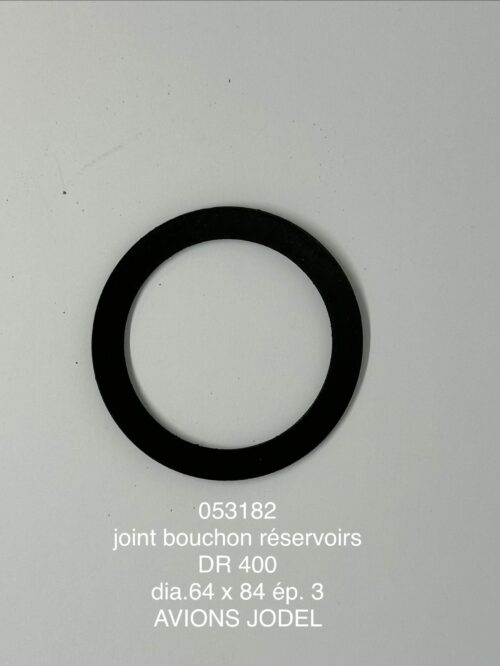 joint de bouchon reservoir dr400 dia 64 x 84 ep. 3 mm
