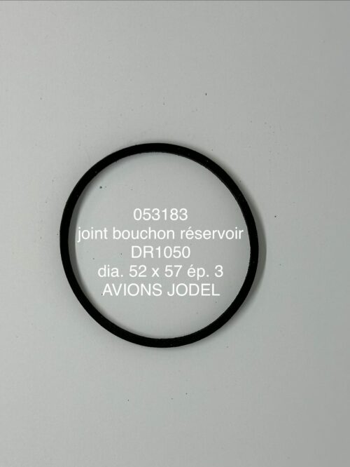 joint bouchon reservoir dr1050 dia. 52 x 57 ep. 3 mm