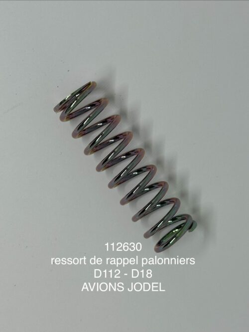 ressort de rappel palonniers d112 / d18 /d19