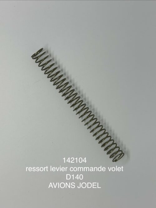 ressort levier commande de volet d140
