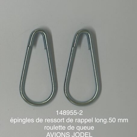 epingle de ressort de rappel long. 50 mm