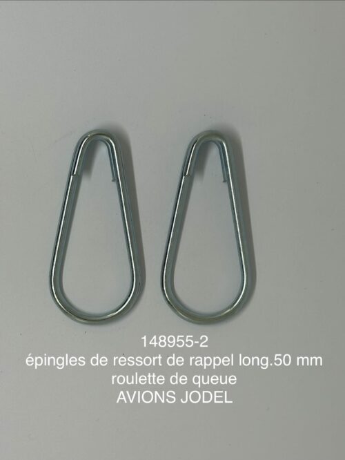 epingle de ressort de rappel long. 50 mm