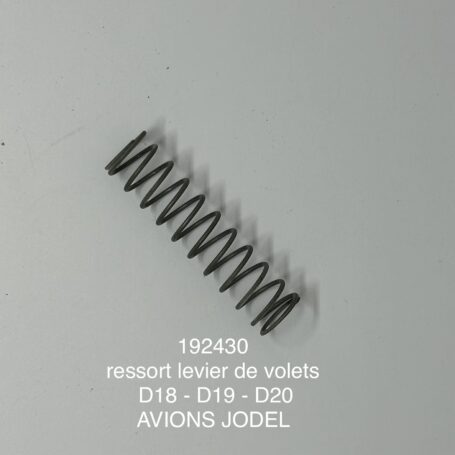ressort levier de volet d18 / d19 / d20