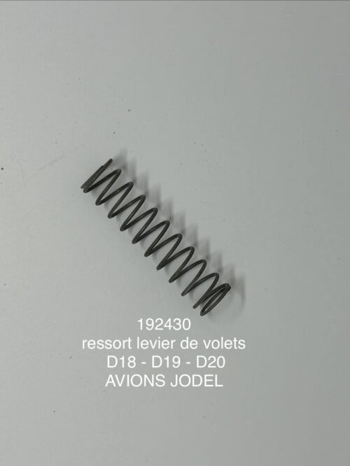 ressort levier de volet d18 / d19 / d20