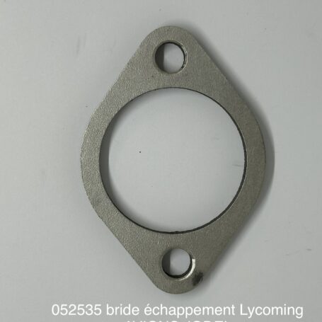 bride echappement moteur lycoming