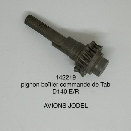 pignon boîtier commande de tab d140 e/r