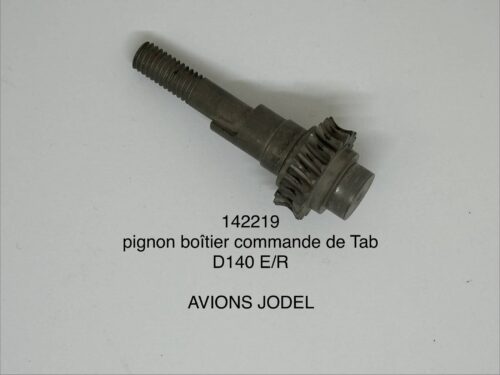 pignon boîtier commande de tab d140 e/r